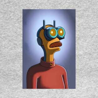 Big eyed robot T-Shirt